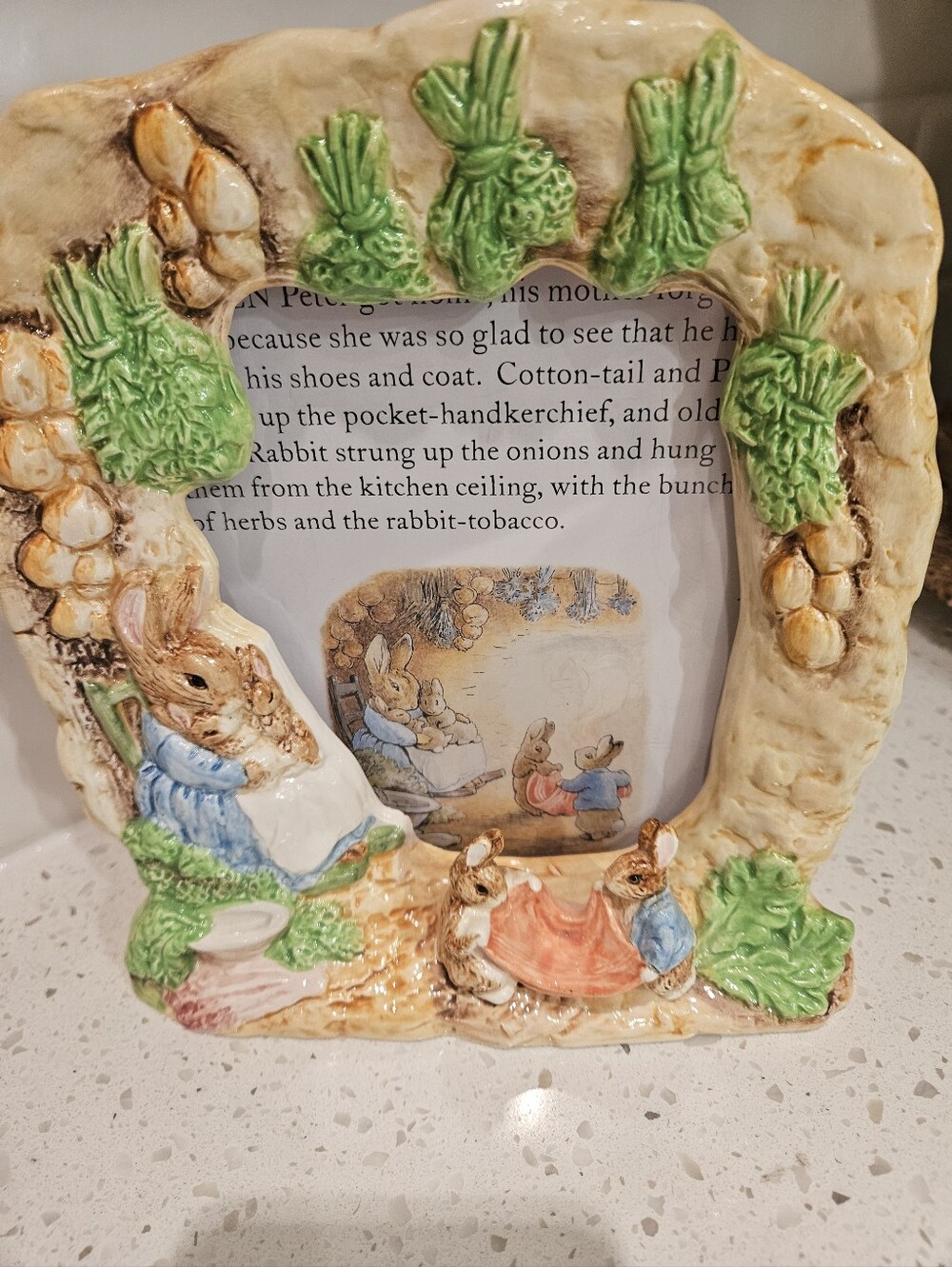 Vintage Beatrix Potter Picture Frame (1992)